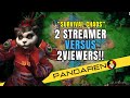 UFGARK y CAP. FARLIC vs 2 Viewers | Warcraft 3 Survival Chaos (PANDAREN)