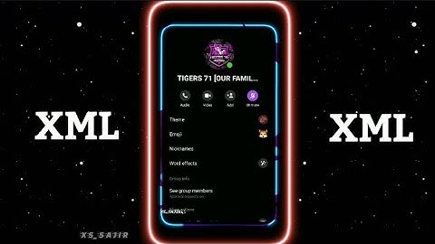 Tigers 71Guild Messenger Group video xml File | Description Box aa Xml #alightmotion #am_editors_bd