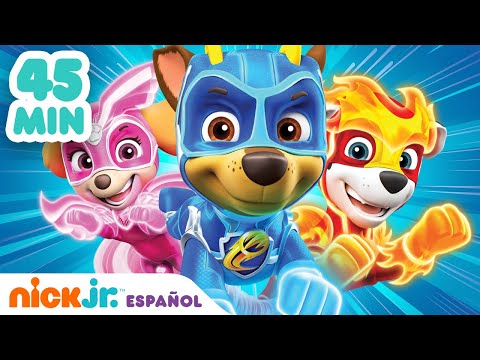 Paw Patrol, Patrulla de cachorros | ¡Los rescates más valientes de los Mighty Pups! | Nick Jr.