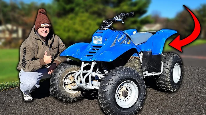 Barn find Kawasaki Lakota 300 ATV!