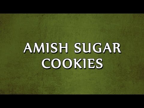 Amish Sugar Cookies | LEARN RECIPES | EASY TO LEARN