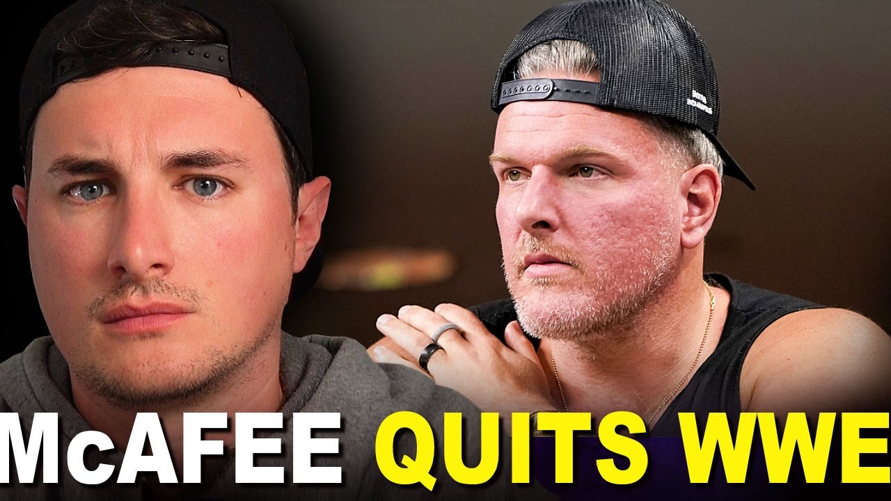 Pat McAfee is DONE with WWE