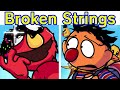 Friday night funkin vs broken strings  sesame street glitch  tantrum learn with pibby x fnf mod