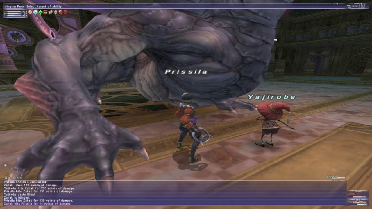 Kenkonken Prissila FFXI Cat's Eye Mythic YouTube
