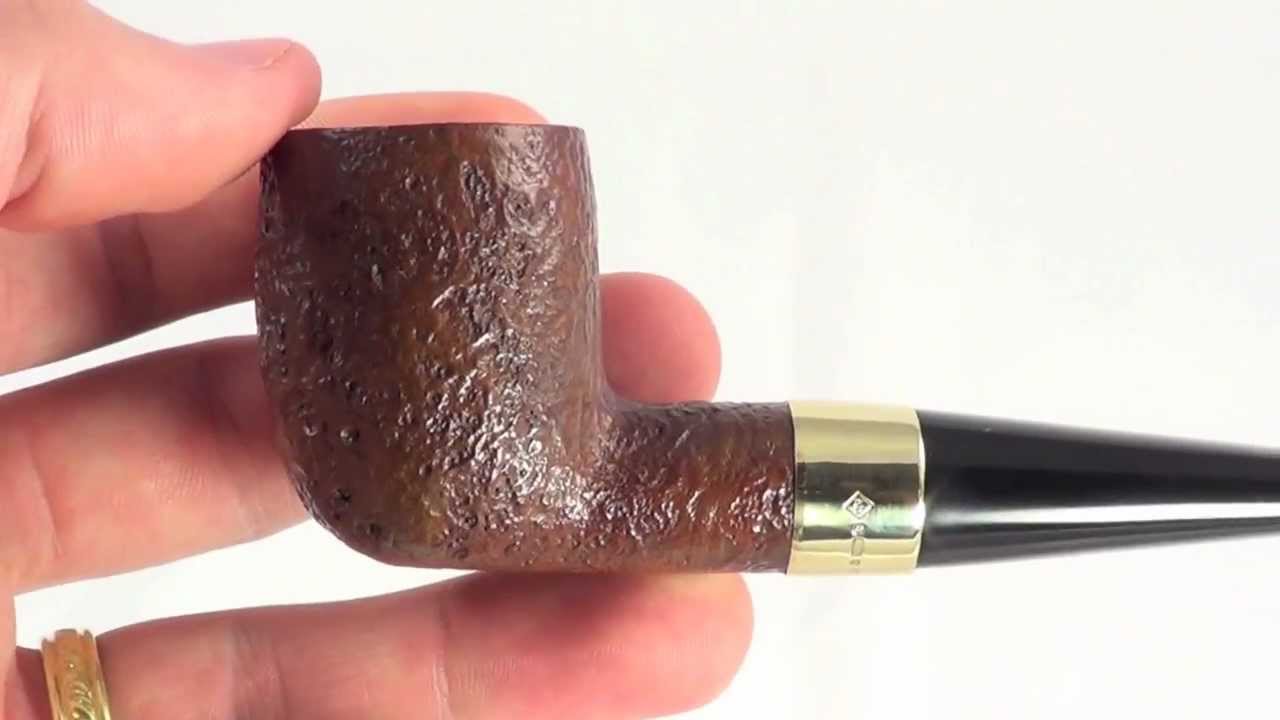 Dunhill Tanshell 126 3T Gold Band Smoking Pipe From YouTube