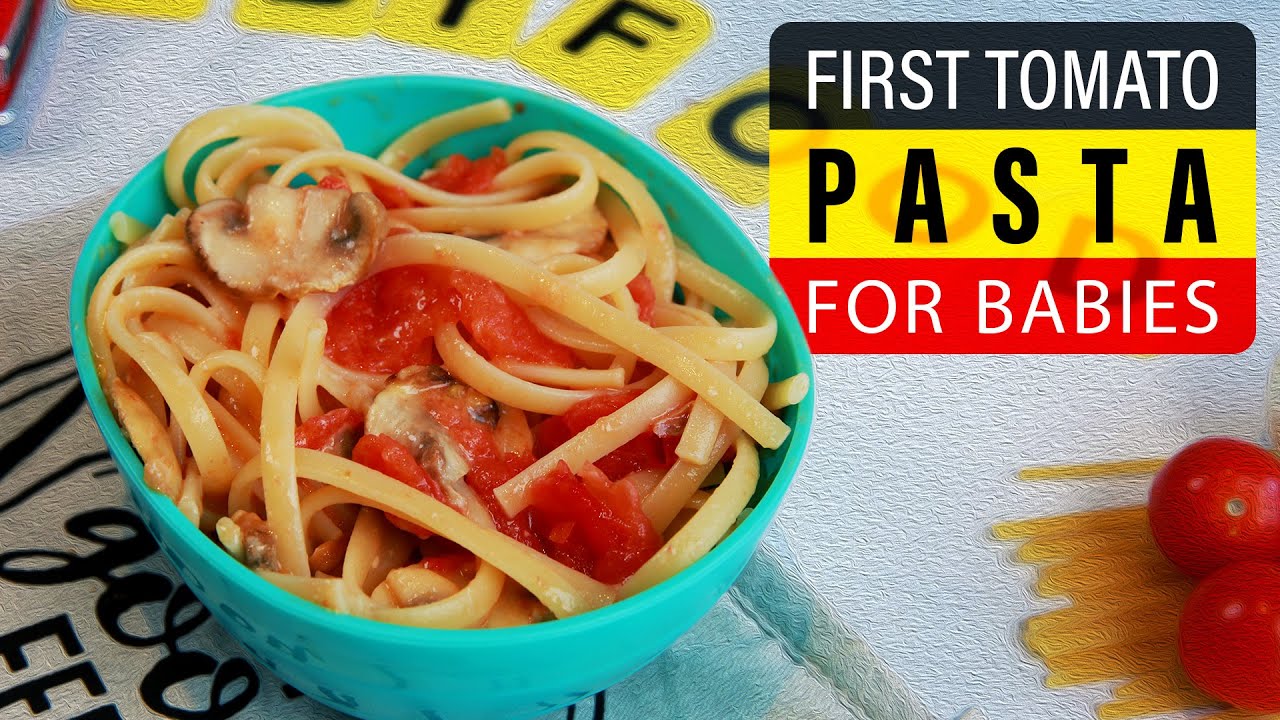 Super Simple Tomato Pasta For Babies YouTube