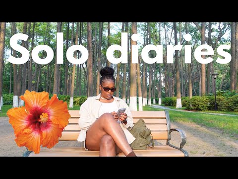 SOLO DIARIES: declutterring closet, embracing solitude & making mochi🍧
