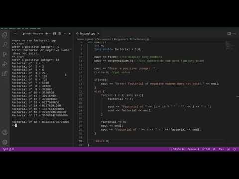 ASMR Simple Factorial Calculation Coded in C++