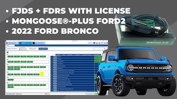 FJDS + FDRS SOFTWARE WITH LICENSE | MONGOOSE®-PLUS FORD2 | 2022 FORD BRONCO