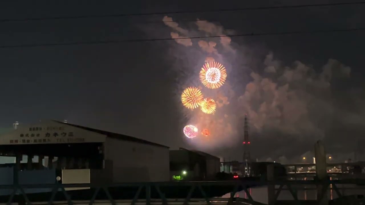 名古屋みなと祭 花火 2023 YouTubeライブ配信アーカイブ サムネイル