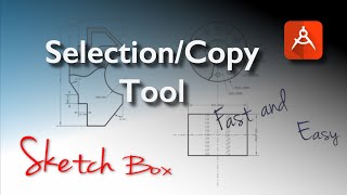 SketchBox (Sketching & Technical Drawing in Android) Selection/Copy Tool Tutorial screenshot 4