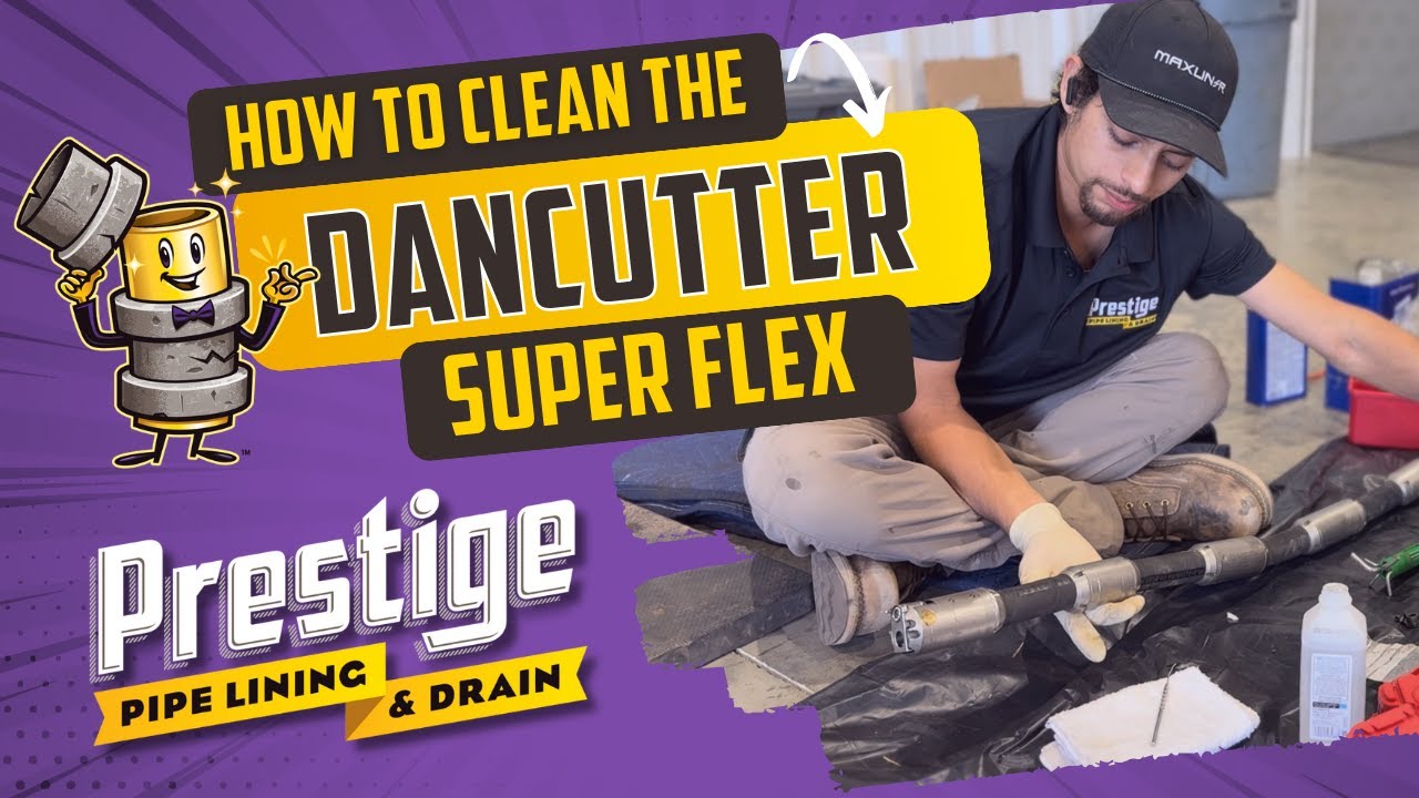 How to Clean the Dancutter Super Flex #Dancutter #trenchless # ...