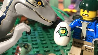 Raptor Eggs / Lego Stop Motion Animation