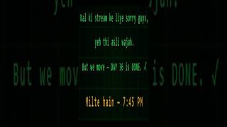 No WiFi… But The Stream Happened Anyway 🫡