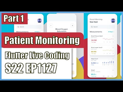 [Flutter] Flutter Live Coding EP1127 (Patient Monitoring App Part 1 ...