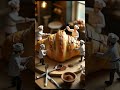 Miniature MasterChef Making a Puff #clayminiature #miniatures #miniatureworld