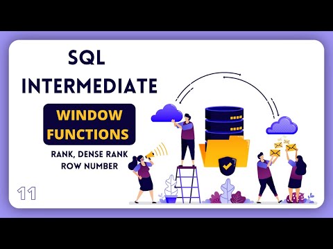 SQL WINDOW FUNCTIONS PART 1 | USE CASES OF RANK, DENSE RANK AND ROW NUMBER | SQL TUTORIAL