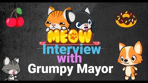 Interview with Grumpy Mayor || Meow Playground