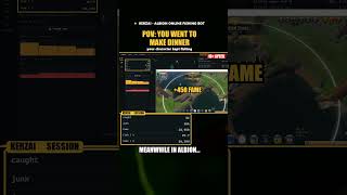 POV: you went to make dinner | Albion Online fishing bot #shorts