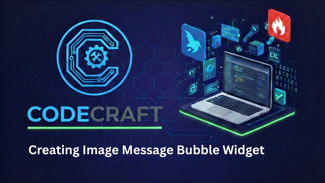 Creating Image Message Bubble Widget in Flutter 🔥 Firebase Chat App UI ...