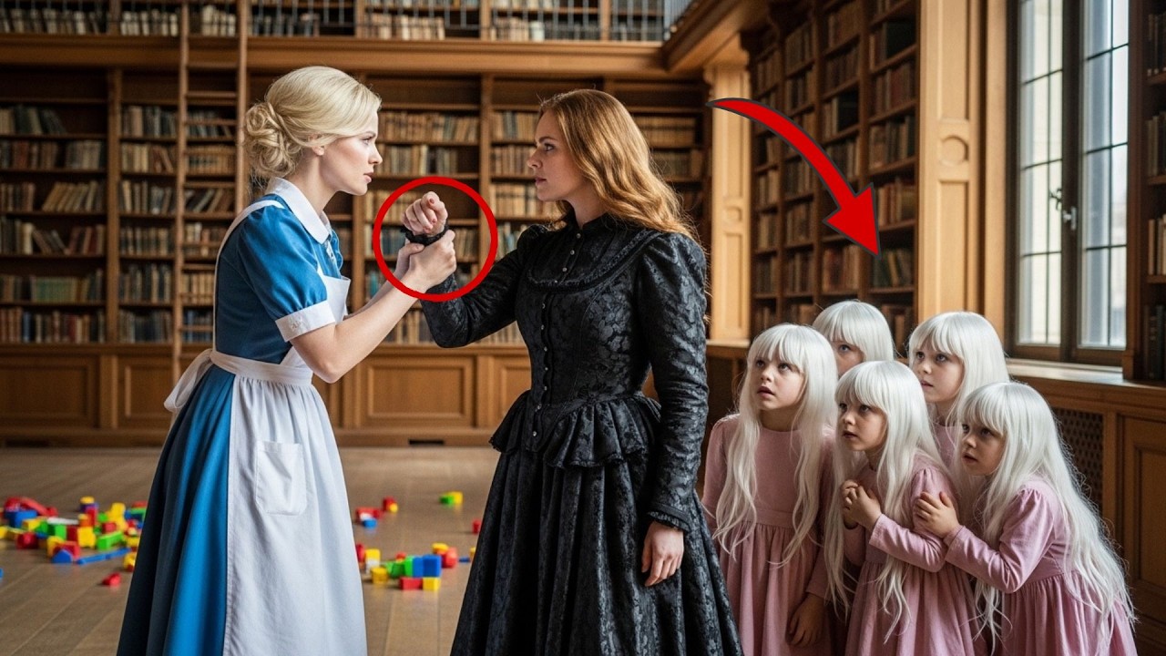 Овдовевший король-вампир спрятался, чтобы испытать возлюбленную тройняшками… Но уборщица раскрыла