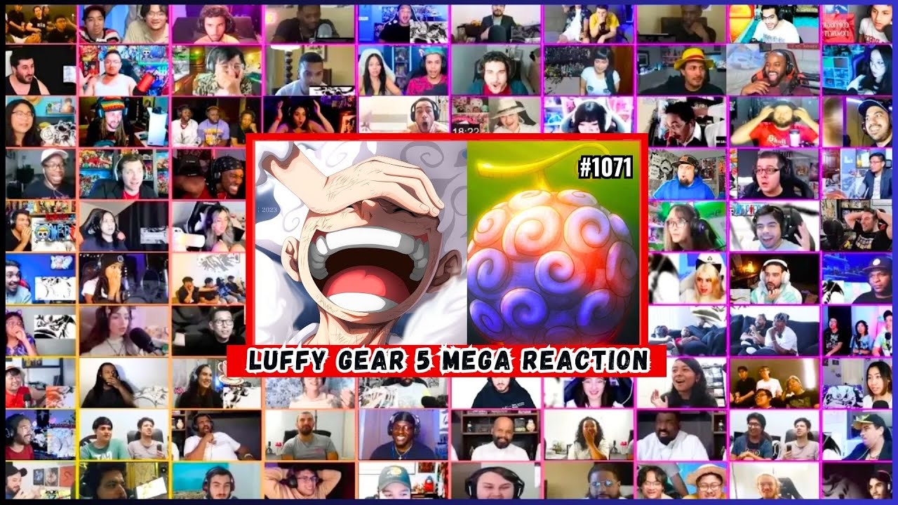 🔥🔥🔥125+ Reactors One Piece 1071 Mega Reaction Mashup | One Piece Episode 1071 Mega Reaction Mashup