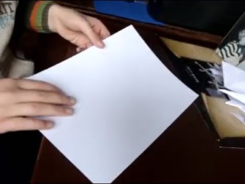 როგორ გავაკეთოთ ქაღალდისგან თვითმფრინავი
