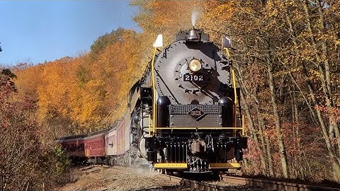 Reading & Northern 2102: Autumn Glory on the Anthracite Road | Fall Foliage 2024 [4K]