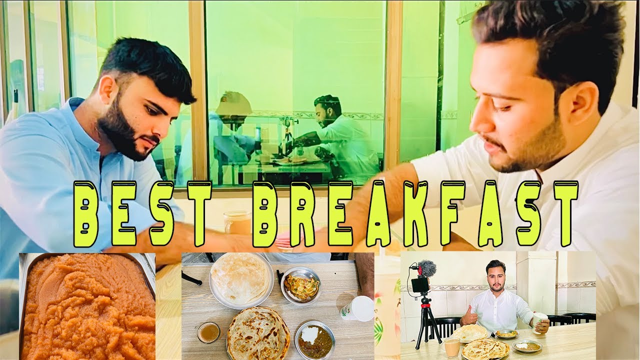 Attock's best breakfast | Nashta at Taj mahal Hotel Halwa Pori | Chana| Paratha | Foodie Noor