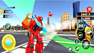 Multi Animal Robot Transforming Cat Robot Car-Crocodile Robot Bicycle-Android Gameplay AGTV screenshot 3