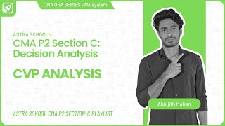 CVP Analysis | CMA USA | Part2 | Section C | Malayalam