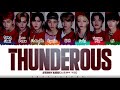 STRAY KIDS THUNDEROUS 소리꾼 Lyrics Color Coded Han Rom Eng