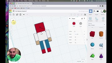 Making an Avatar | Tinkercad con Mr. Manny