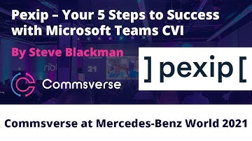 Pexip – Your 5 Steps to Success with Microsoft Teams CVI by Steve Blackman