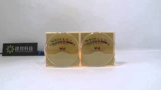 Celebrity P-64 VU meter level meter Peak DB table Audio Volume Unit indicator Panel Meters Wealth