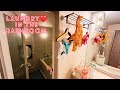 Laundry in the bathroom / my underwear collection