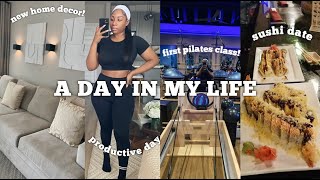 7AM PRODUCTIVE DAY IN MY LIFE! | home decor updates, first pilates class, summer hygiene and more!
