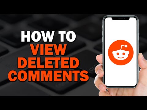 How To View Deleted Comments On Reddit Quick Tutorial
