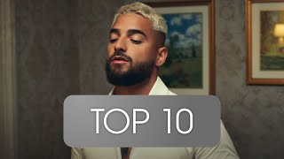 Top 10 Most streamed MALUMA Songs (Spotify) 05. August 2020 - spotify your most played 2020