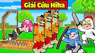 HUY NOOB GIẢI CỨU HIHA KHỎI FREDDY GLAMROCK TRONG MINECRAFT*HUY NOOB TIÊU DIỆT FREDDY GLAMROCK 😨🛡️