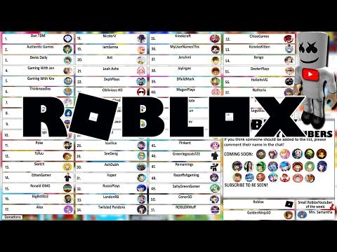 top-roblox-youtubers-sub-counts-live!