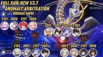 Full Run All Stage Knight I-II-III And King in Check Normal Mode Aquila | Anomaly Arbitration 3.7