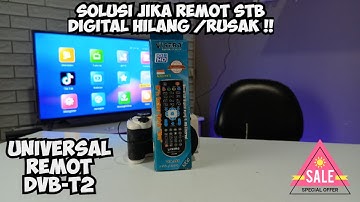 Review Dan Cara Pakai Remot Set Up Box  Universal Visero