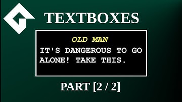 Textbox Tutorial: Game Maker Studio 2 [2/2]