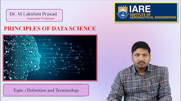 Definition and Terminology by Dr. M Lakshmi Prasad