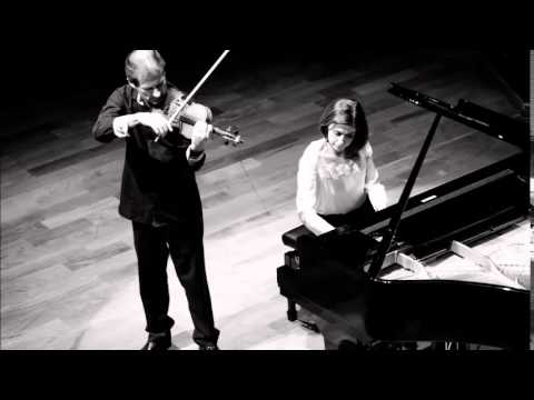 Ana Flávia Frazão e Laurent Albrecht Breuninger.Saint Säens: Violin Sonata op.75: Adagio