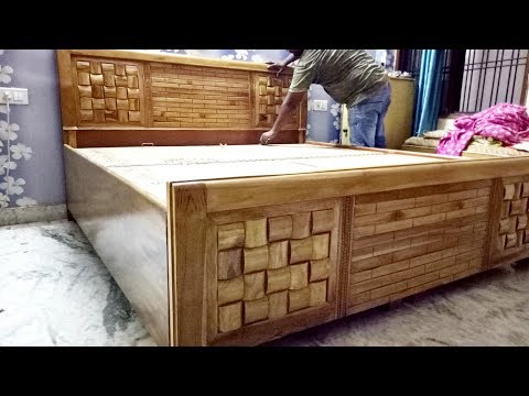 वीडियो: लकड़ी के डबल बेड (50 फोटो): ठोस लकड़ी से सुंदर मॉडल - पाइन और ओक, खुद को कैसे बनाएं