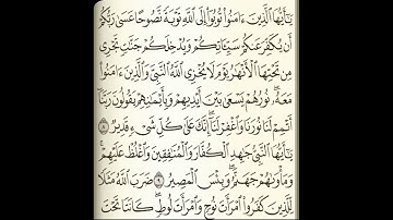 الشيخ محمد علي السلاموني//سورة التحريم//رمضان 1443