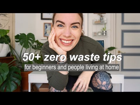 +50 SUSTAINABLE TIPS FOR BEGINNERS //teens & people living with parents/roommates