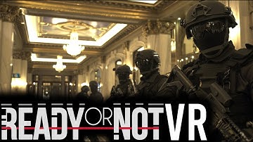 Ready Or Not VR Mod With Voice Attack And UEVR! Super Realistic! (Mission 6) #vr #readyornot